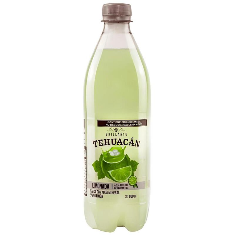 Agua Mineral Sabor Limonada Tehuac&aacute;n Pack 12 Un... image number null