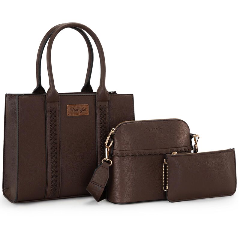 Bolso De Mano Wrangler Wg3-8321cf Caf&eacute; Con Corr... image number null