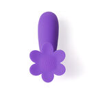 MASAJEADOR FEMENINO VIBRADOR FLOR MAGGIE MORADO