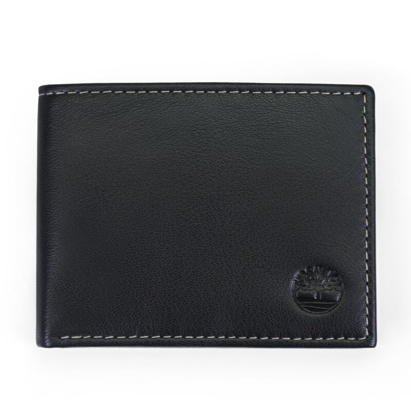 Cartera Timberland Blix De Piel Negra Para Homb... image number null