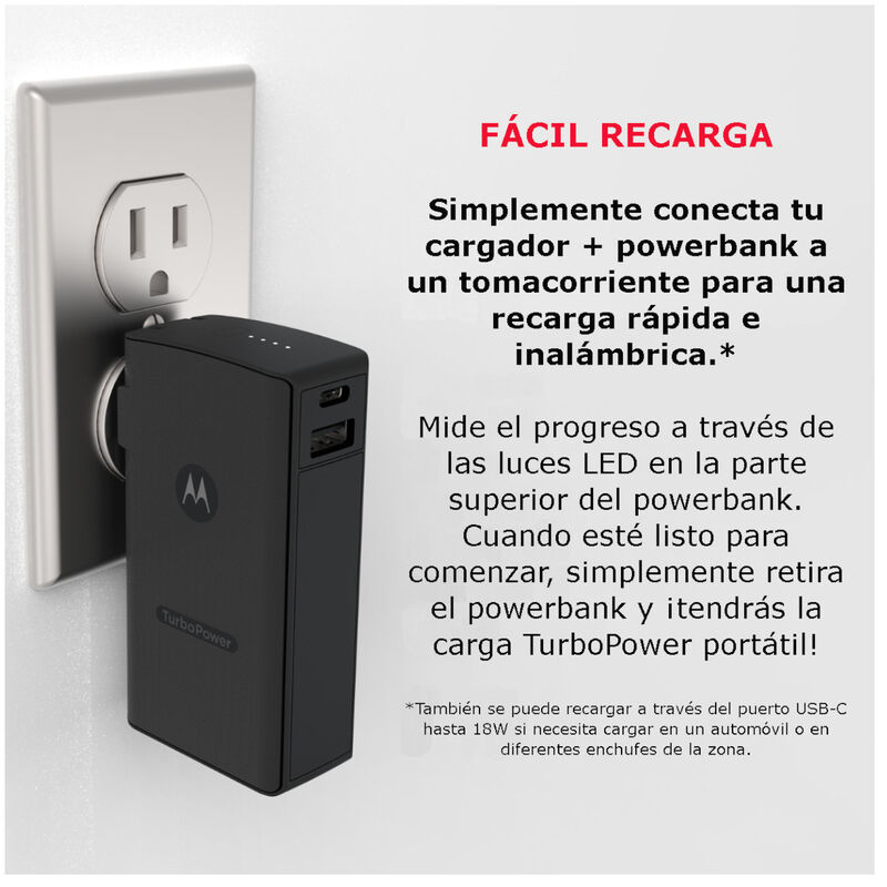 Power Bank MOTOROLA Turbo power Traveler De 500... image number null