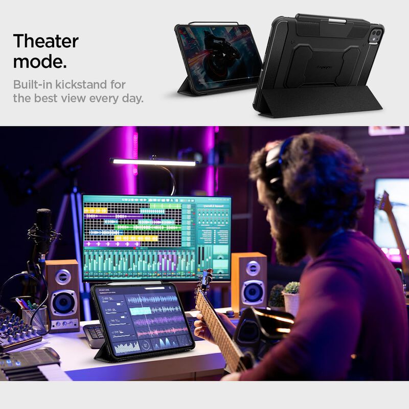 Funda Spigen Rugged Armor Pro Para Ipad Pro M4 ... image number null