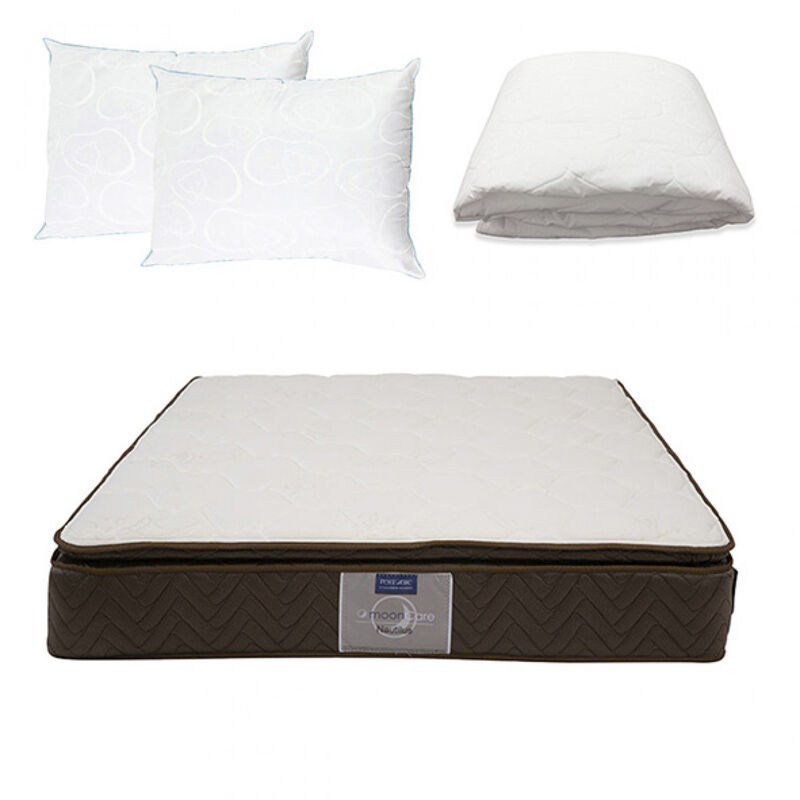 Colch&oacute;n Matrimonial Restonic Nautilus  + 2 Almo... image number null