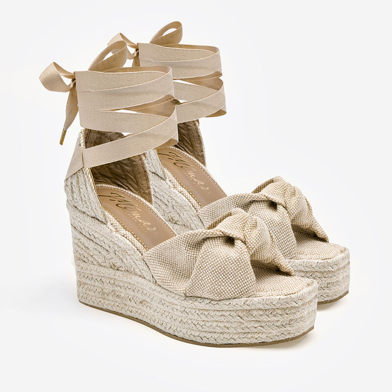 Mimar Zapatos para mujer beige image number null