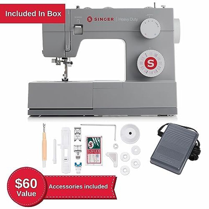 M&aacute;quina De Coser Singer Heavy Duty 4432 De Alta... image number null