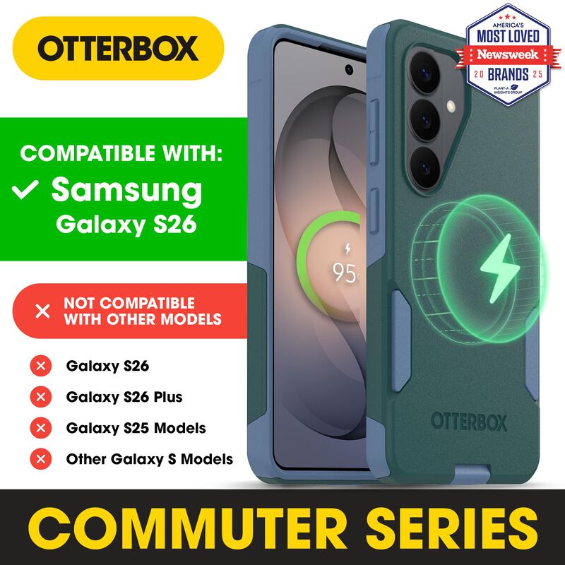 Funda Otterbox Galaxy S26 Commuter Magn&eacute;tica Oc... image number null