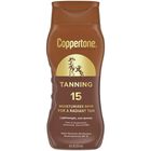 Loci&oacute;n Solar Coppertone Tanning Spf 15, 240 Ml, Resistente Al Agua