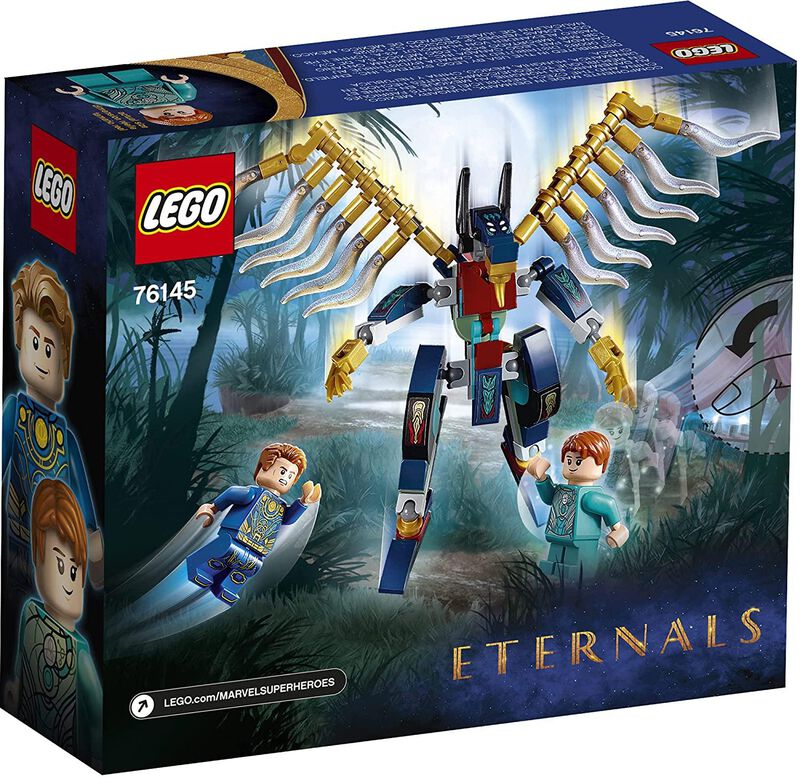 Lego Asalto A&eacute;reo De Los Eternals 76145. Kit De... image number null
