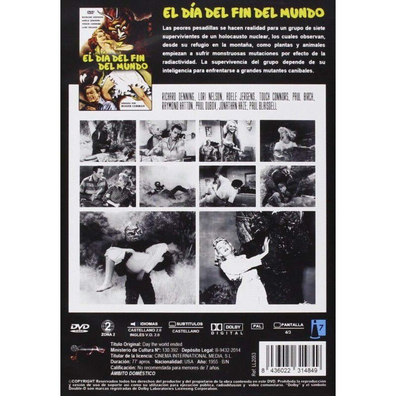 El D&iacute;a Del Fin Del Mundo [dvd] (1955) Day The W... image number null