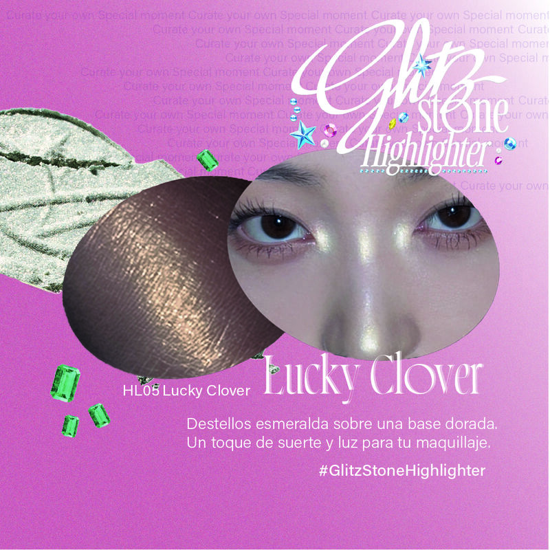 Fwee Glitz Stone Highlighter  Hl05 Lucky Clover image number null