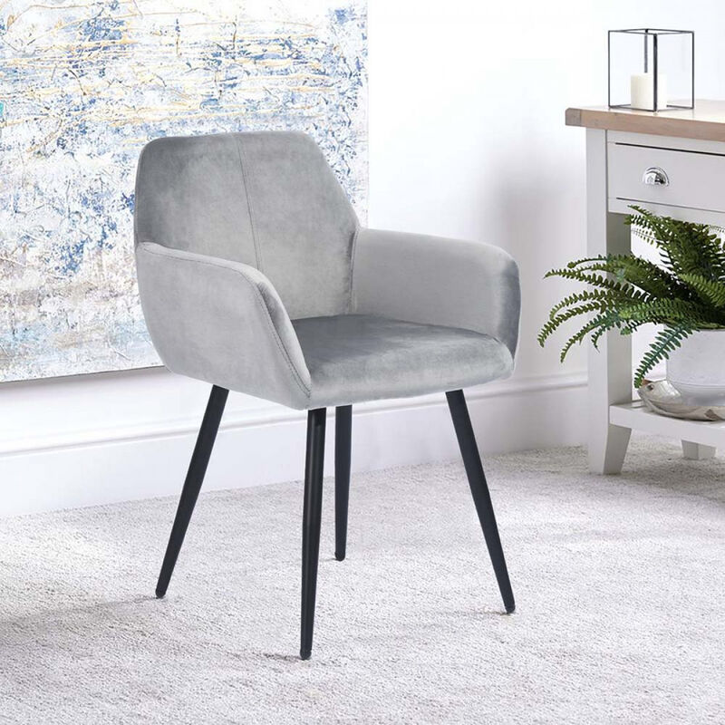 Juego de 2 Sillas de Cocina con Respaldo de Ter... image number null