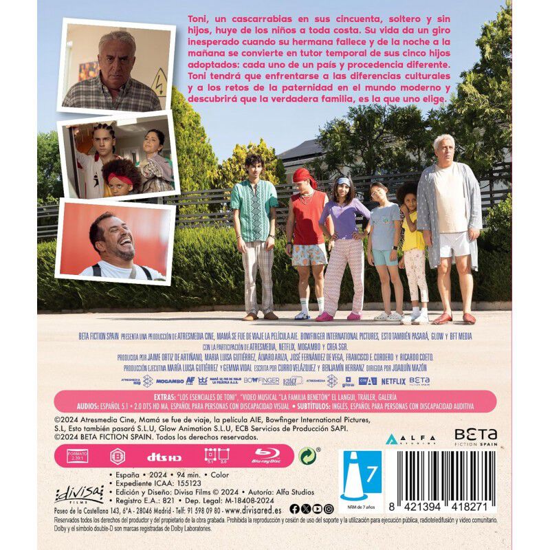 La Familia Benet&oacute;n [Blu-ray] (2024) image number null
