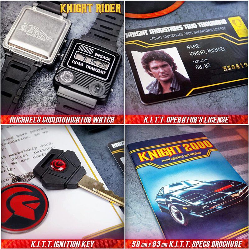 Kit El Coche Fant&aacute;stico Knight Rider Agente FLA... image number null