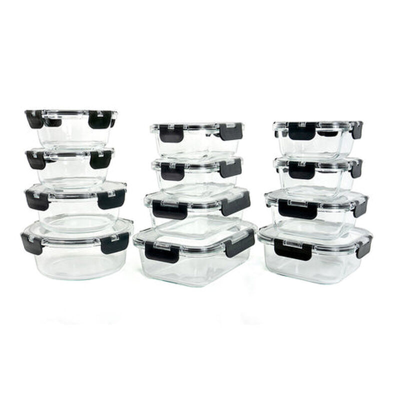 Set Brandtrendy de 12 Recipientes de Vidrio Her... image number null