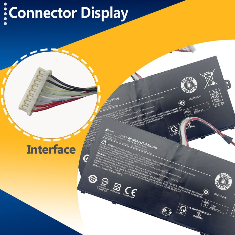 Bater&iacute;a Tavzenl Ap16l8j 7.5v 36.5wh Acer image number null