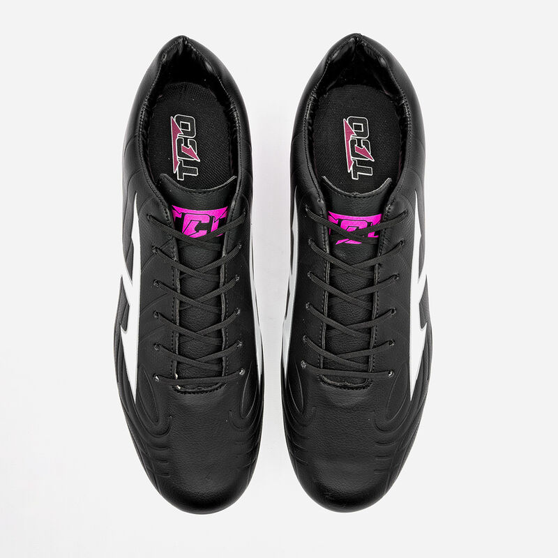 Trucco tenis de f&uacute;tbol para hombre negro blanco... image number null