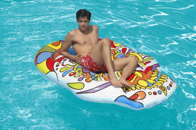 Cama inflable adulto calavera 1 mod 1.93m x 1.4... image number null