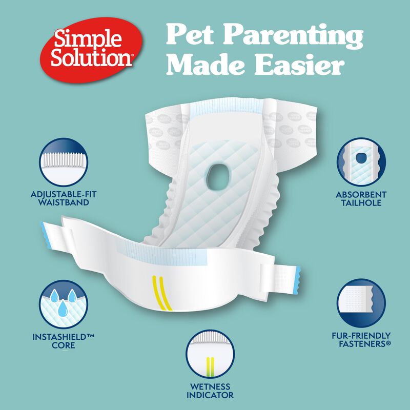Pa&ntilde;ales Desechables Para Perros Simple Solution... image number null
