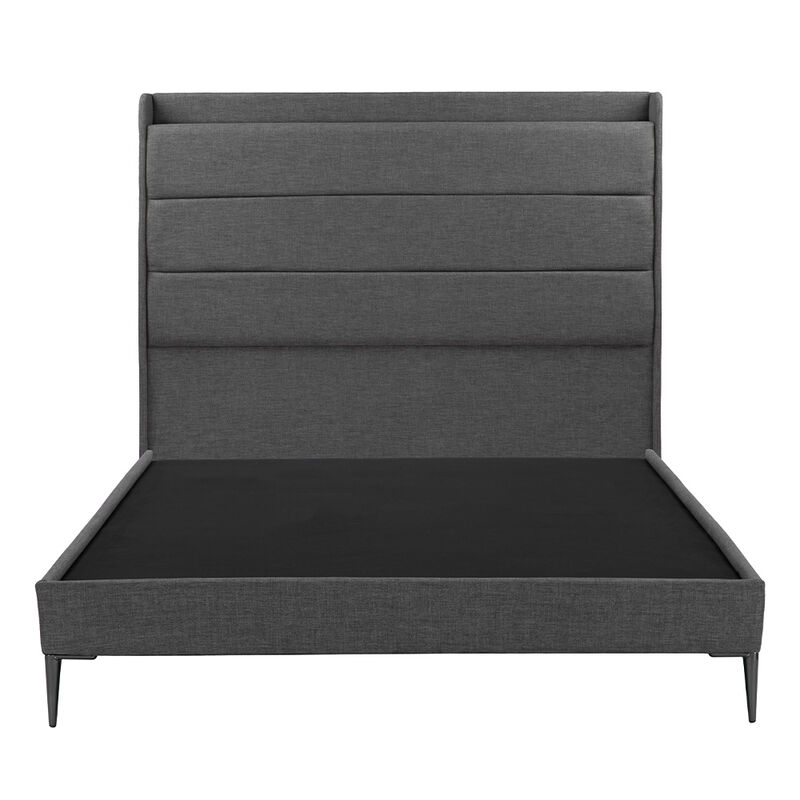 Cabecera Matrimonial Trinity Wing Con Base Cama... image number null