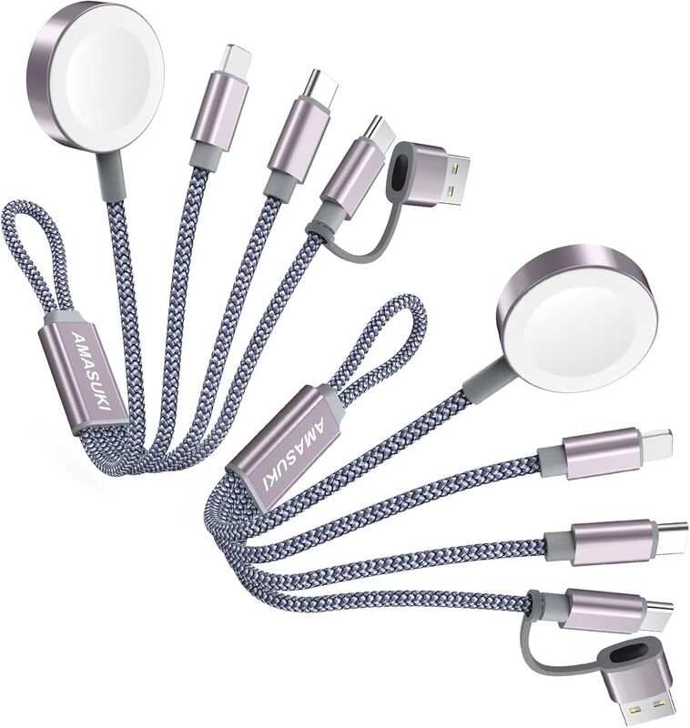 Cable De Carga Usb C 3 En 2 Para Apple Watch Y ... image number null