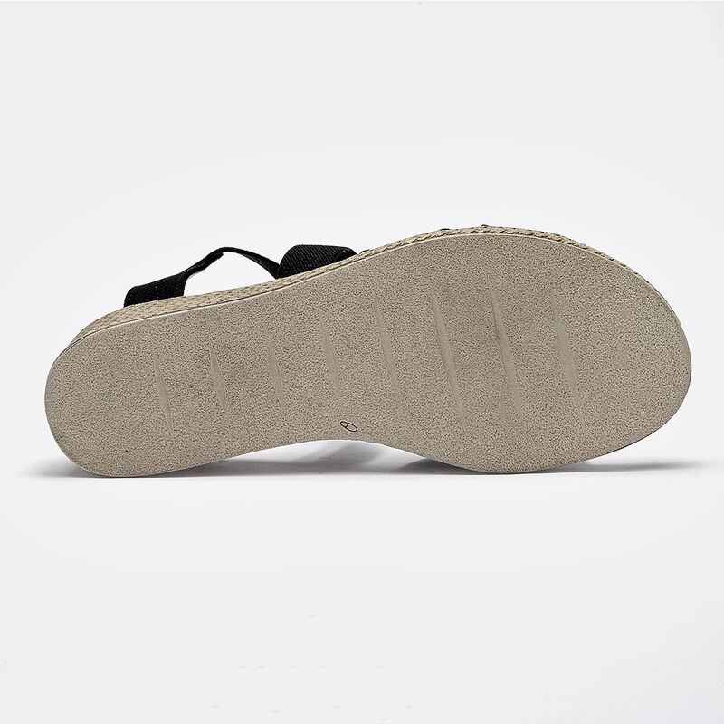 Moramora sandalia cu&ntilde;a para mujer negro cod 140... image number null