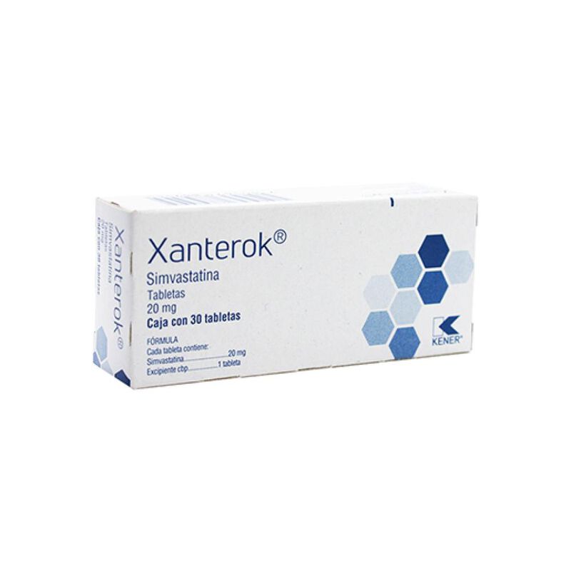 Xanterok 20 Mg 30 Tableta(s) image number null