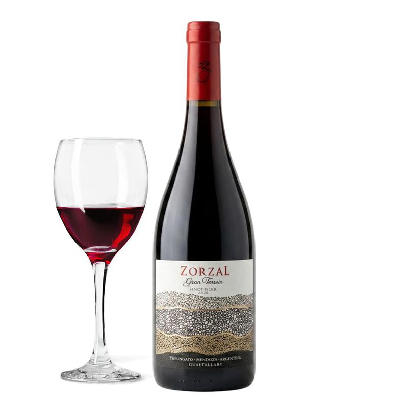 Vino Tinto Gran Terroir Zorzal Pinot Noir 750ml image number null