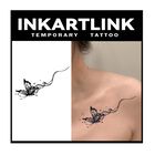 Set De Tatuaje Temporal Inkartlink Mariposa Voladora