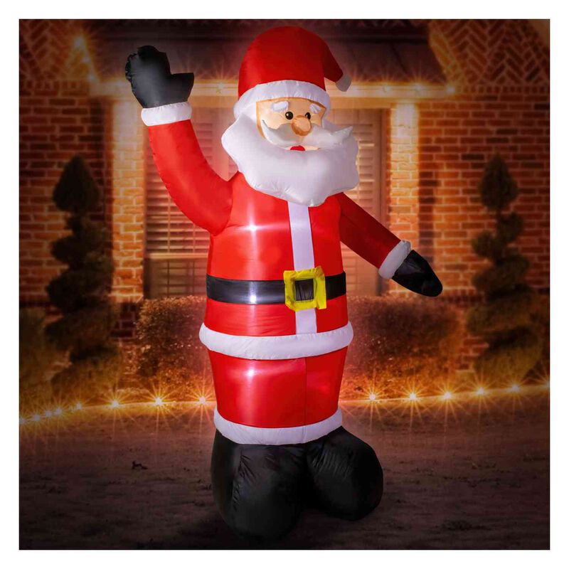 Inflable Navidad Santa Claus Papa Noel 2.4m Dec... image number null