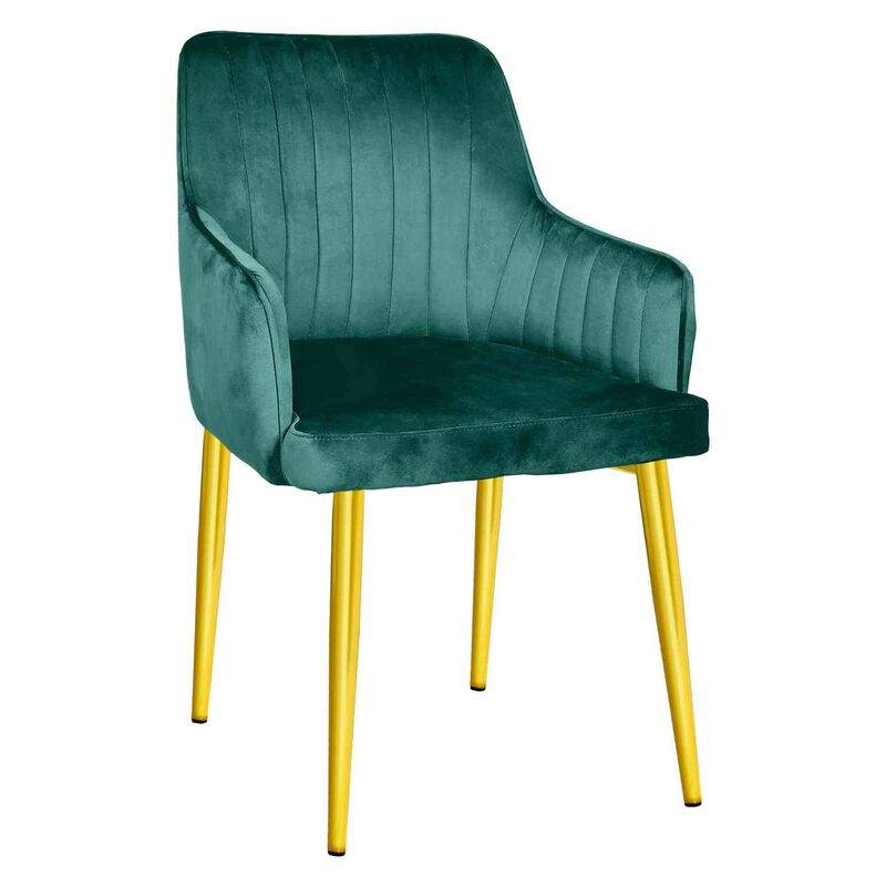 Set 2 Sillas Sillones Comedor Modernos Terciope... image number null