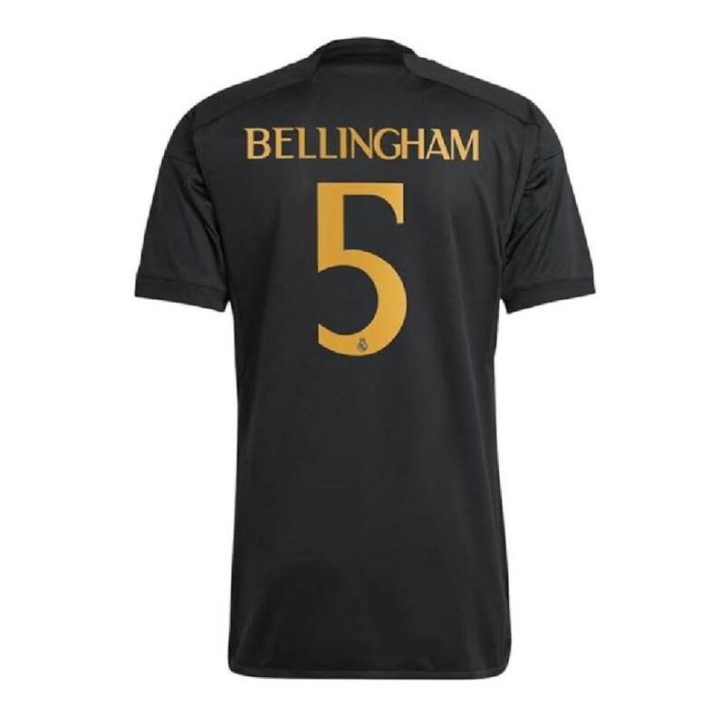 Jersey  Jude Bellingham 5 Club Tercero Negro 3e... image number null