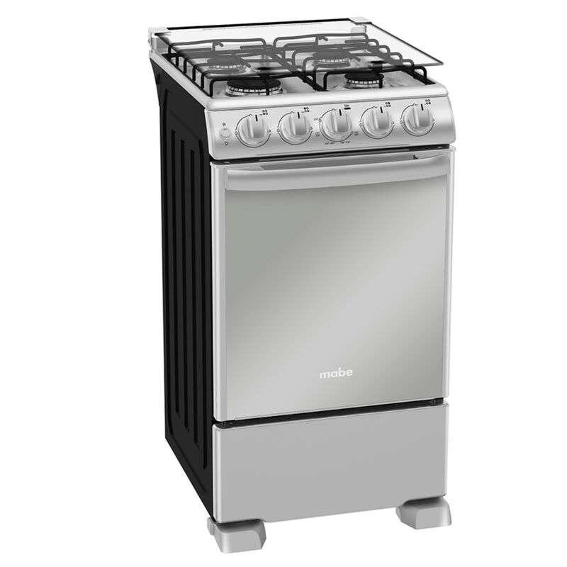 Estufa Mabe Em5045cais1 20" 4 Quemadores Plata ... image number null