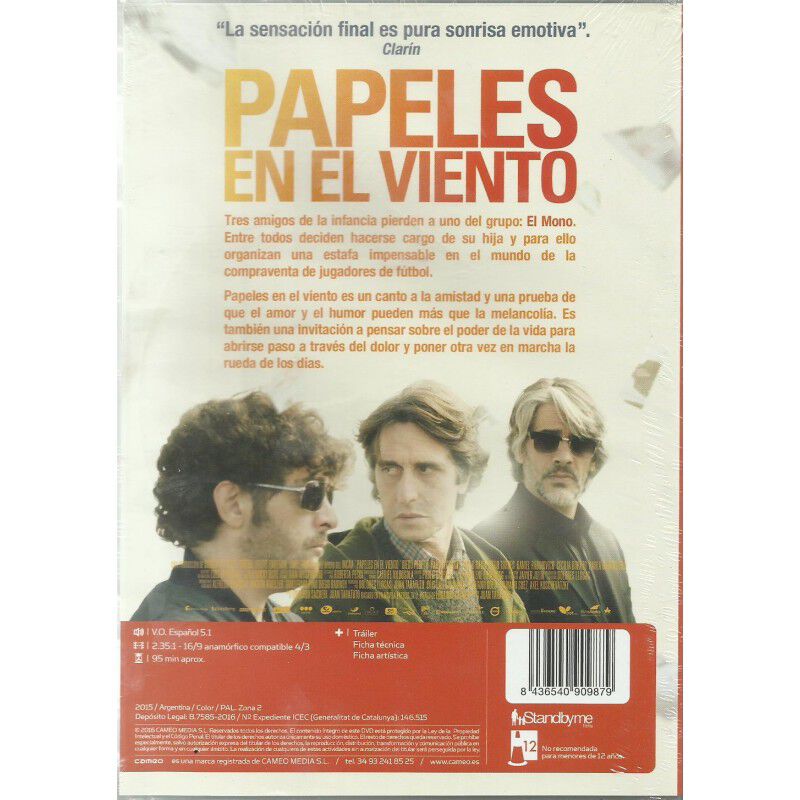 Papeles En El Viento [DVD] (2015) image number null