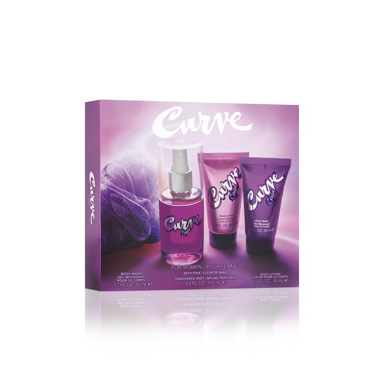 Set De Perfume Curve Crush Para Mujer Con Gel D... image number null