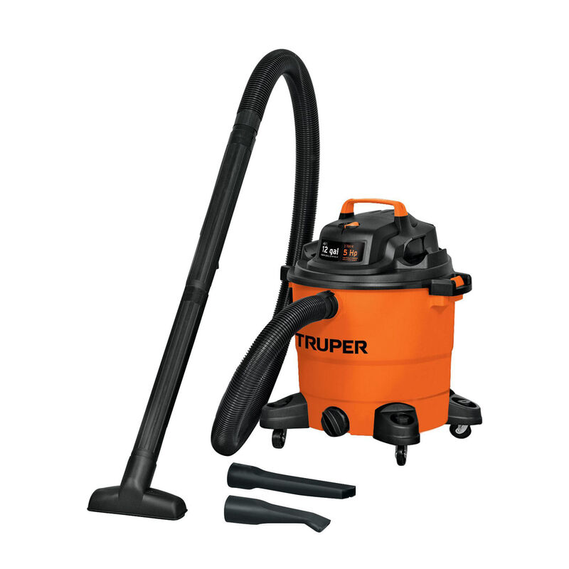 Aspiradora de S&oacute;lidos y L&iacute;quidos de 12 Gal Pl&aacute;s... image number null