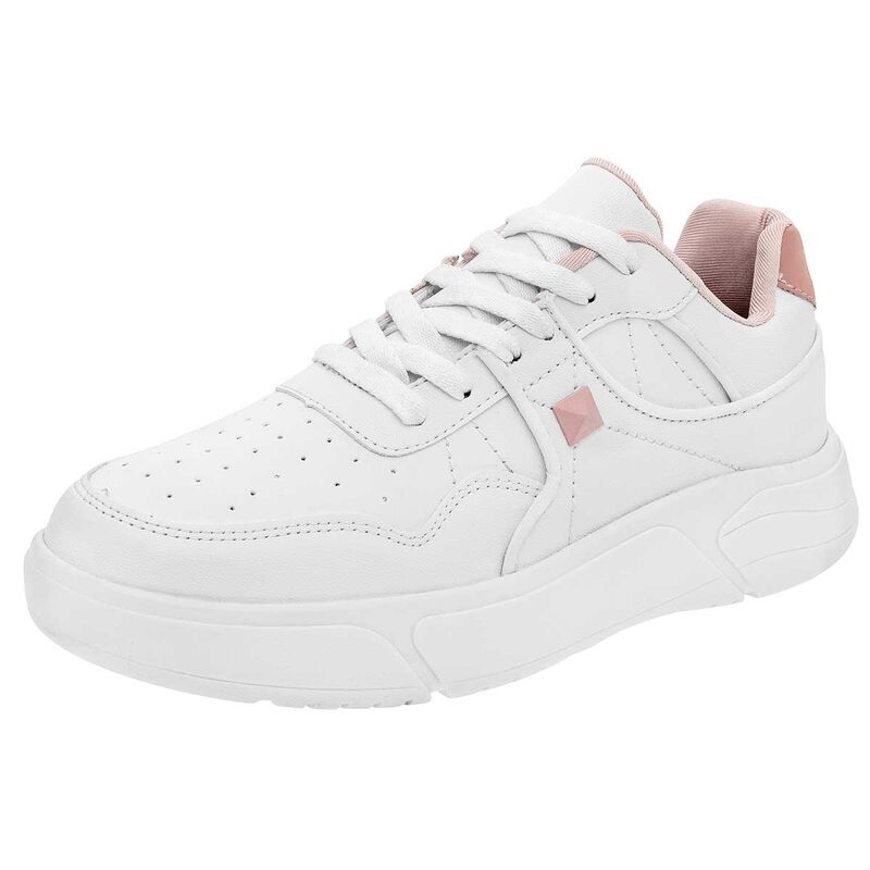 Moonbeat Tenis urbano para mujer blanco rosa image number null