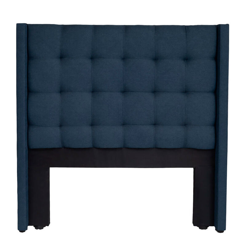 Cabecera King Size Dicasa Titan Azul image number null