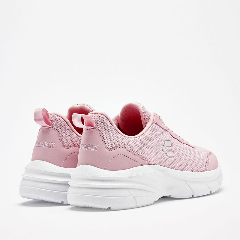 Charly tenis deportivo para mujer rosa cod 1396... image number null