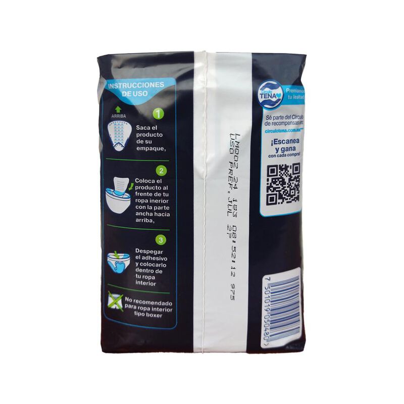 Protectores Masculinos Tena Men 12pzs image number null