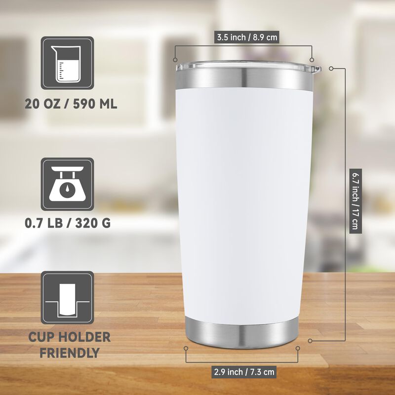Vaso T&eacute;rmico Cool Yoleb De 591 ml Con Tapa - 1 ... image number null