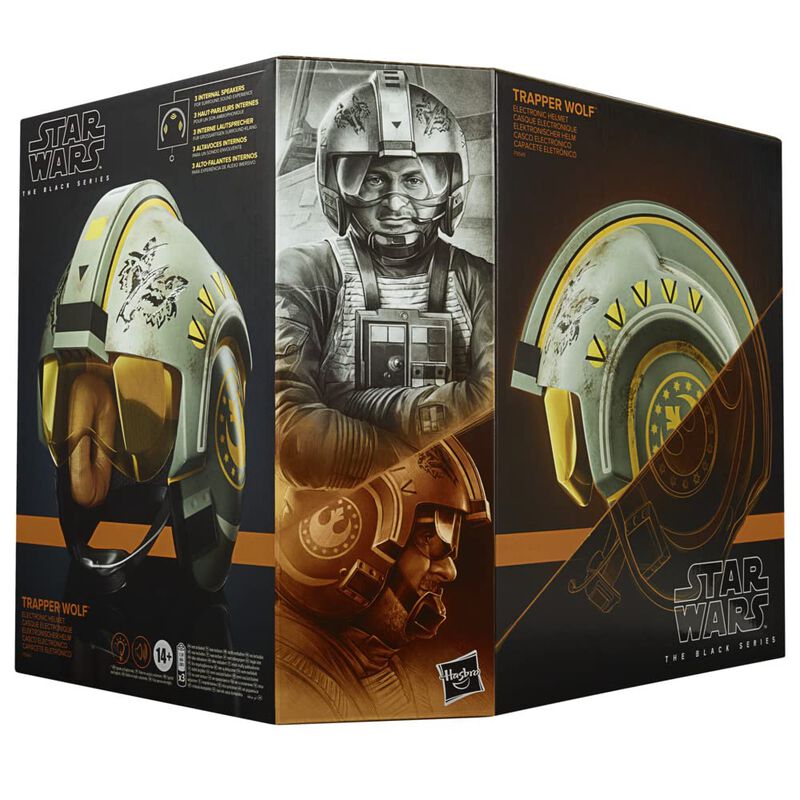 Casco Hasbro Star Wars The Black Series Trapper... image number null