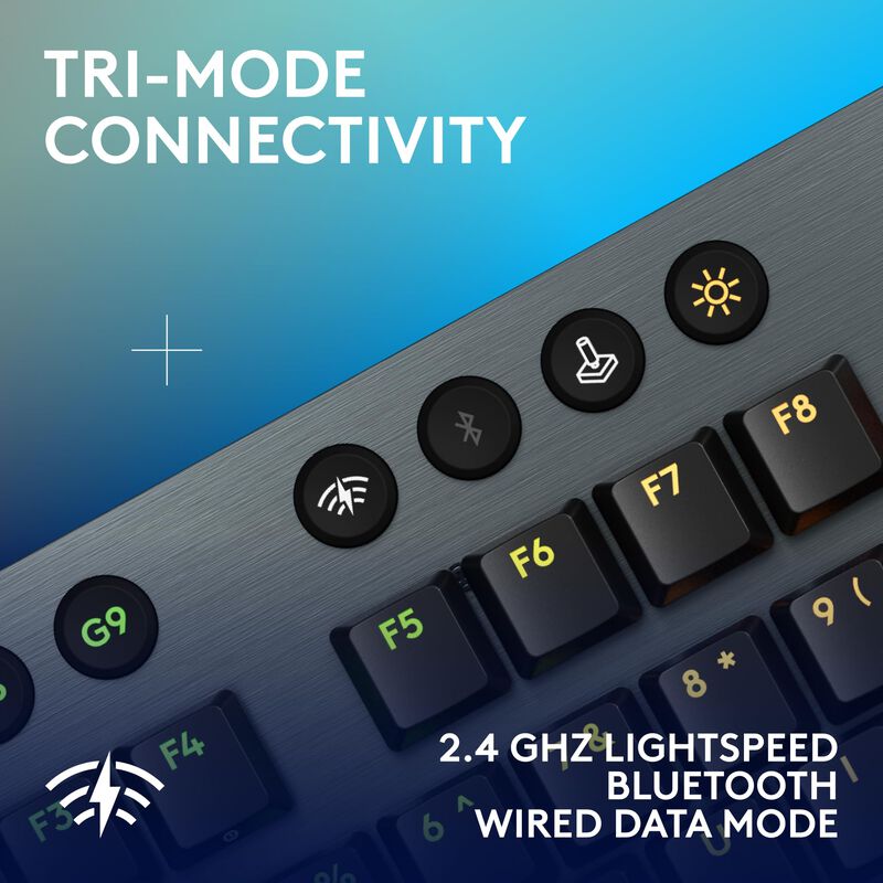 Teclado Inal&aacute;mbrico para Juegos Logitech G915 X... image number null