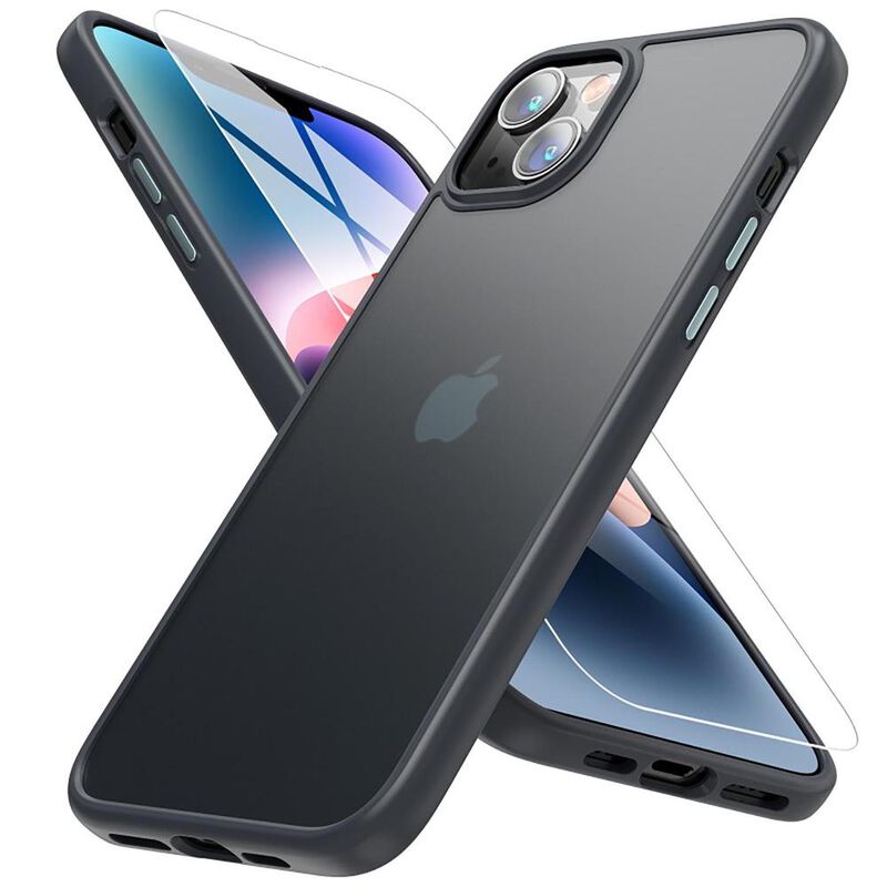 Funda MYBAT Skin Feeling para iPhone 14 - Negra image number null