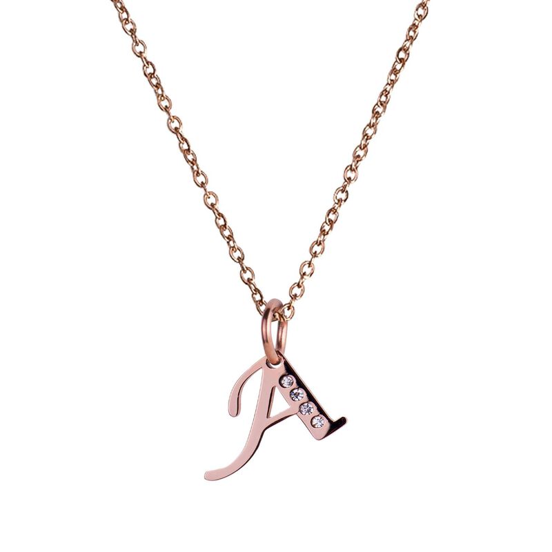 Charm Original, Dije Inicial Letra Zirconia, Jo... image number null
