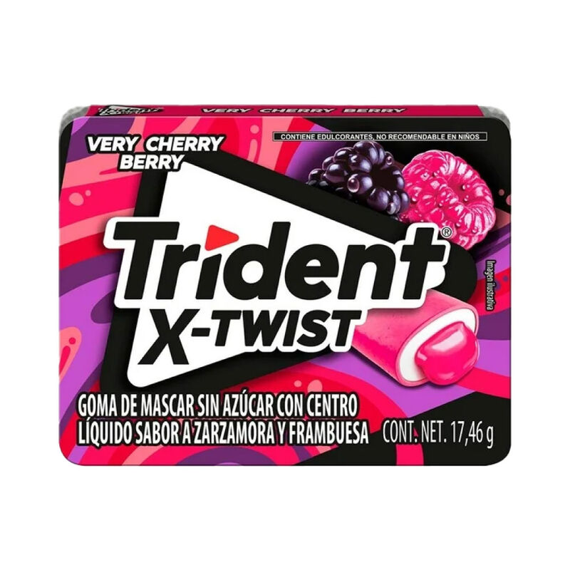 TRIDENT TWIST RASPBERRY 17.46 GR image number null