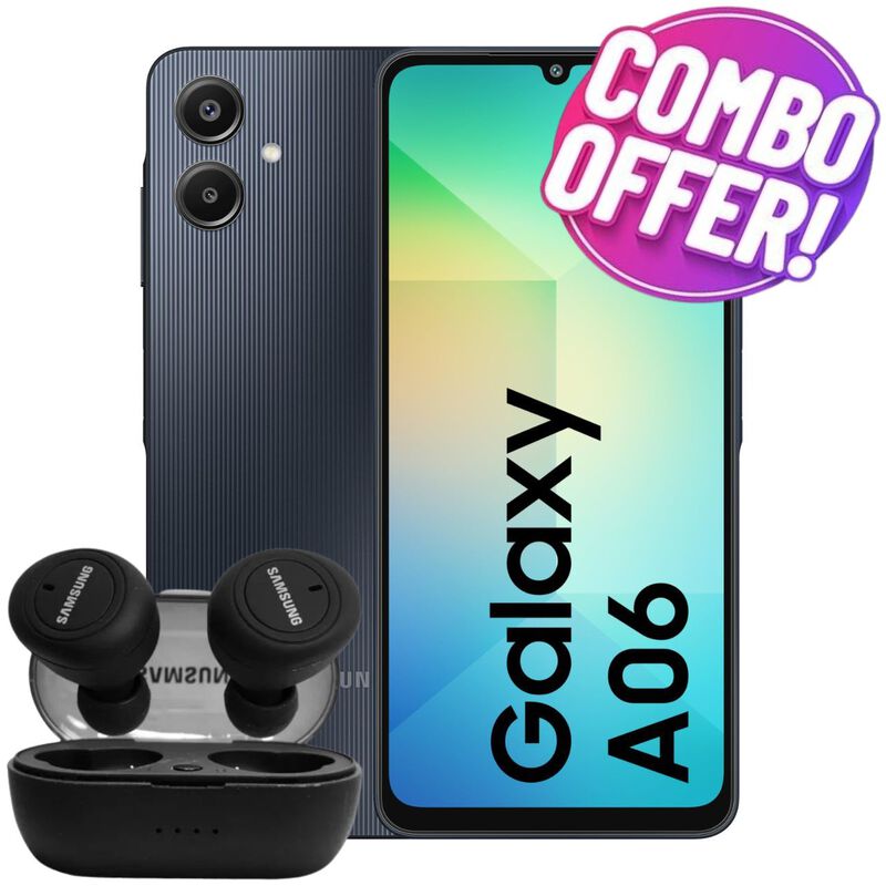 Galaxy A06 Doble Sim 64GB/4RAM Negro + Buds image number null