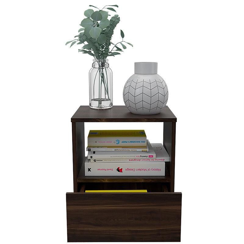 Bur&oacute; Oliver Caoba con Un Caj&oacute;n Virtual Muebles image number null