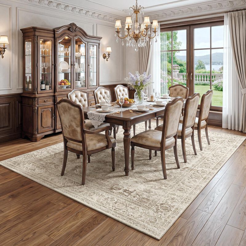 Alfombra Oriental Lavable Fmfunctex 254 &times; 203 c... image number null