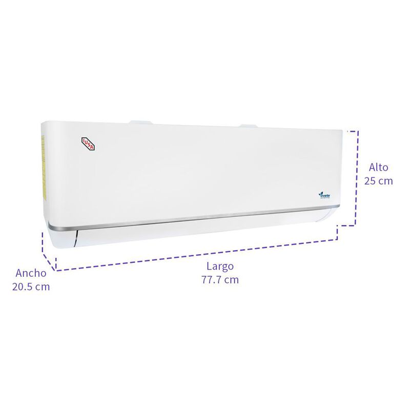 Aire Acondicionado Frio Y Calor 220 V, 1 Ton, I... image number null