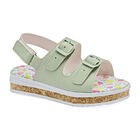 Ensue&ntilde;o Sandalia Para Beb&eacute; Verde Cod 140403-c